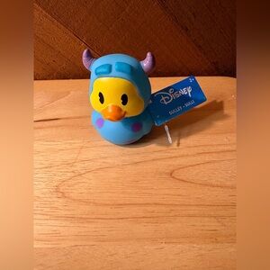 Disney Sulley Rubber Duck NWT Monsters Inc Bath Toy Blue